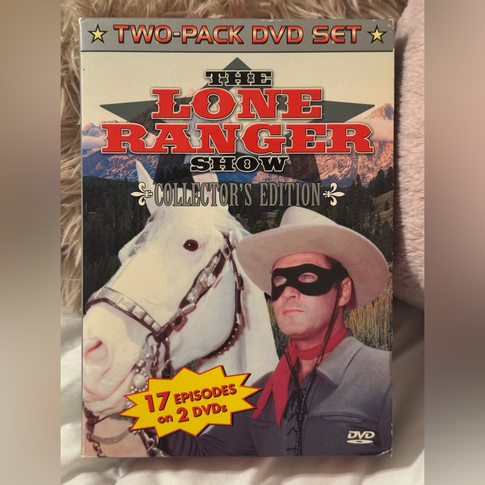 The Lone Ranger show DVD- two disc set. COLLECTORS EDITION